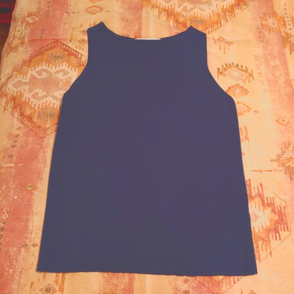 Joseph A. Slate blue tank